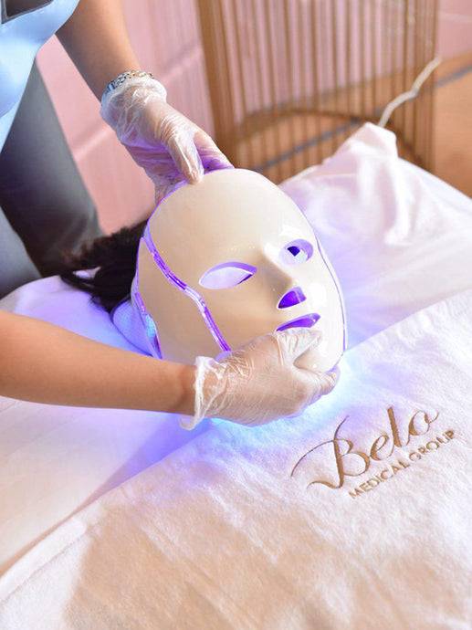 SKIN REJUVENATION with LED Light Therapy Face Mask