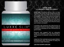 Load image into Gallery viewer, Luxxe Slim L Carnitine &amp; Green Tea Extract