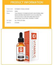 Load image into Gallery viewer, Vitamin C &amp; E serum with Green Tea ALL NATURAL