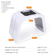 Load image into Gallery viewer, Home SPA Photon LED Light Therapy for Skin Rejuvenation