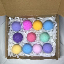 Load image into Gallery viewer, All Organic Bath Bomb 6 piece set The Home Spa Edition