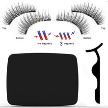 Load image into Gallery viewer, 4 Pairs 3D Magnetic False Eyelashes