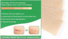 Load image into Gallery viewer, Advanced Skincare Sheets for C-sections, Keloids and Hypertrophic Scars